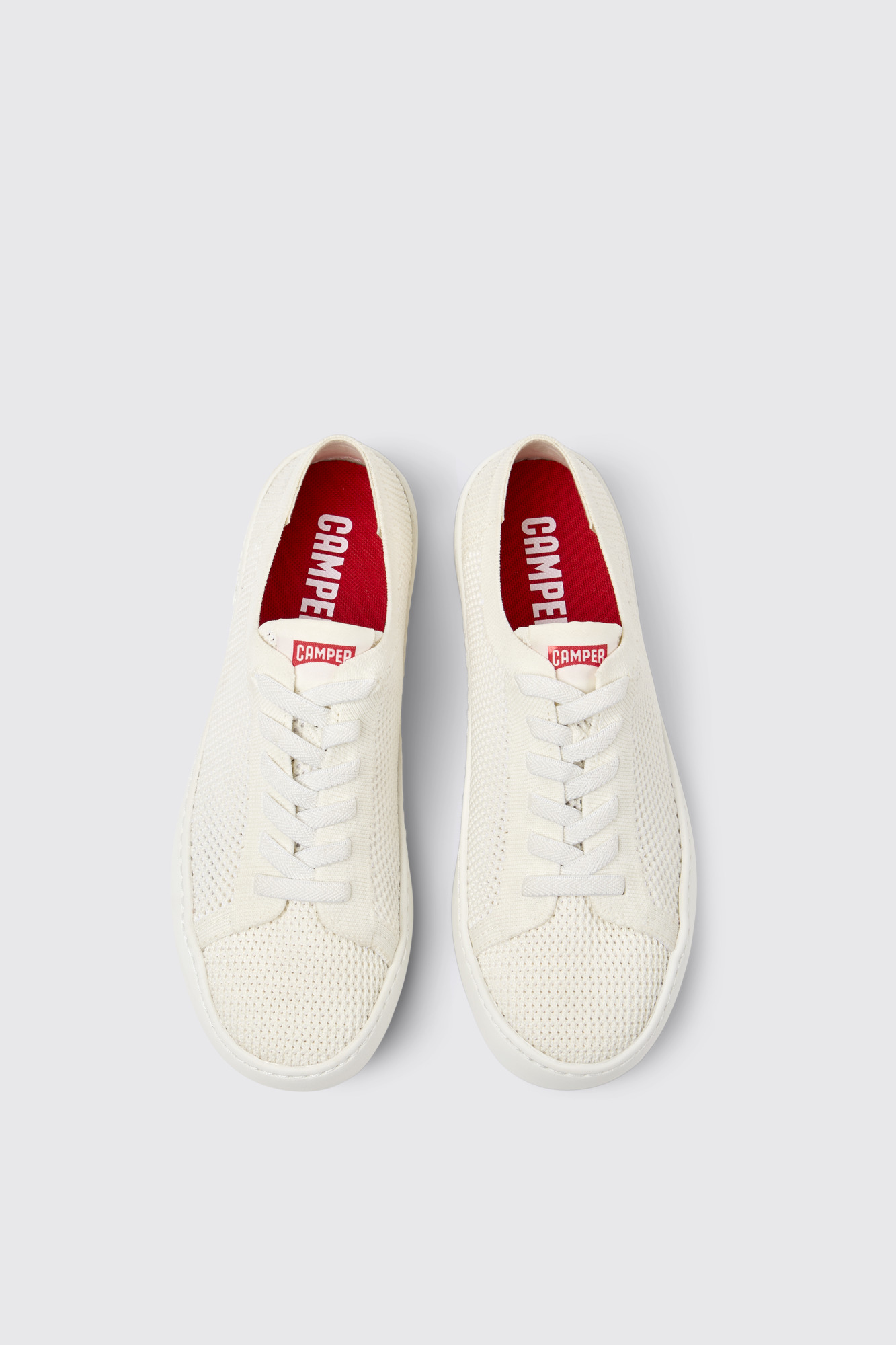 Peu Touring White Recycled PET Women's Sneakers. - Image 3