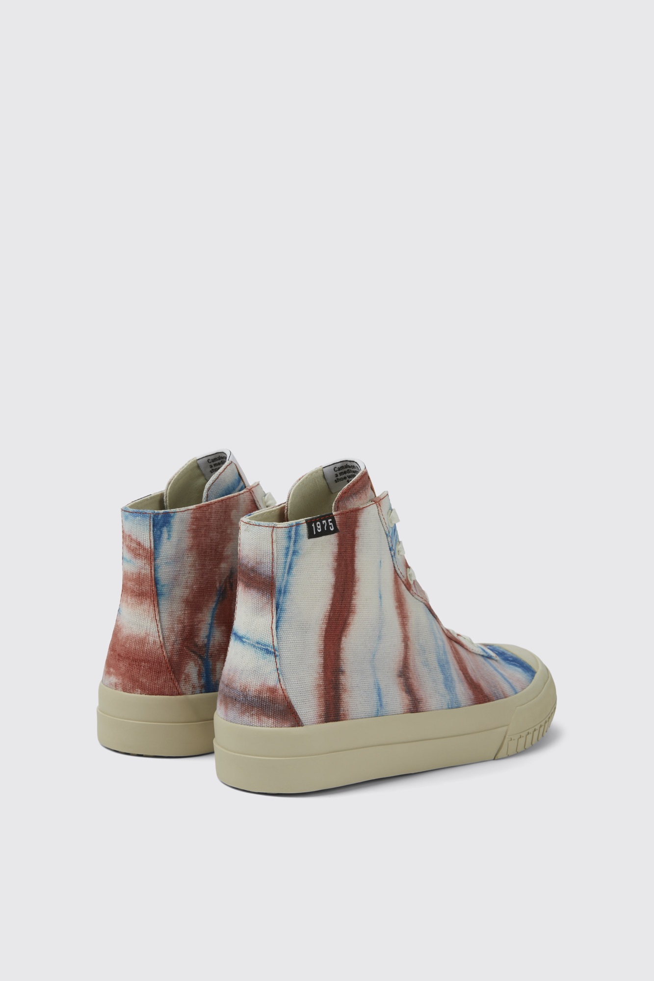 Camper x EFI Multicolored organic cotton sneakers for men - Image 2