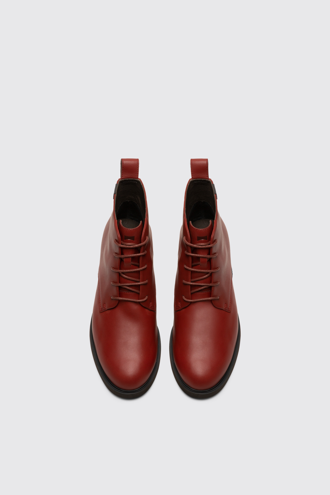 Iman GORE-TEX Women's red-brown lace up ankle boot - Image 4