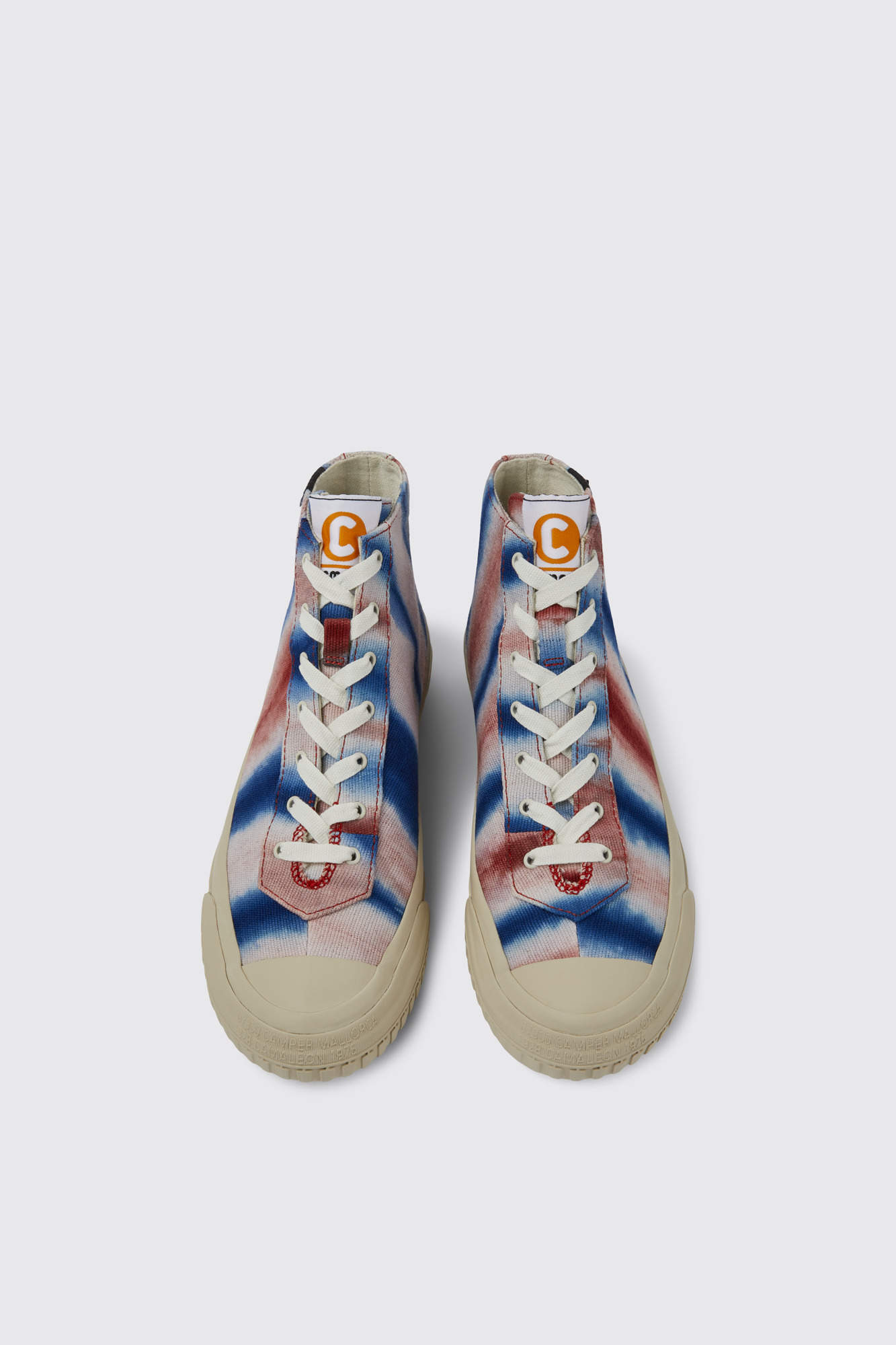 Camper x EFI Multicolored organic cotton sneakers for women - Image 3