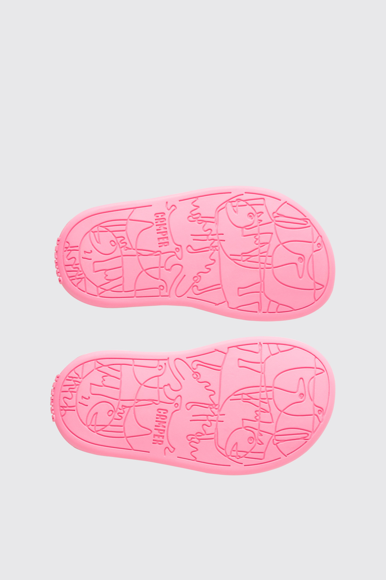 Twins Cream color strappy girl’s sandal - Image 5