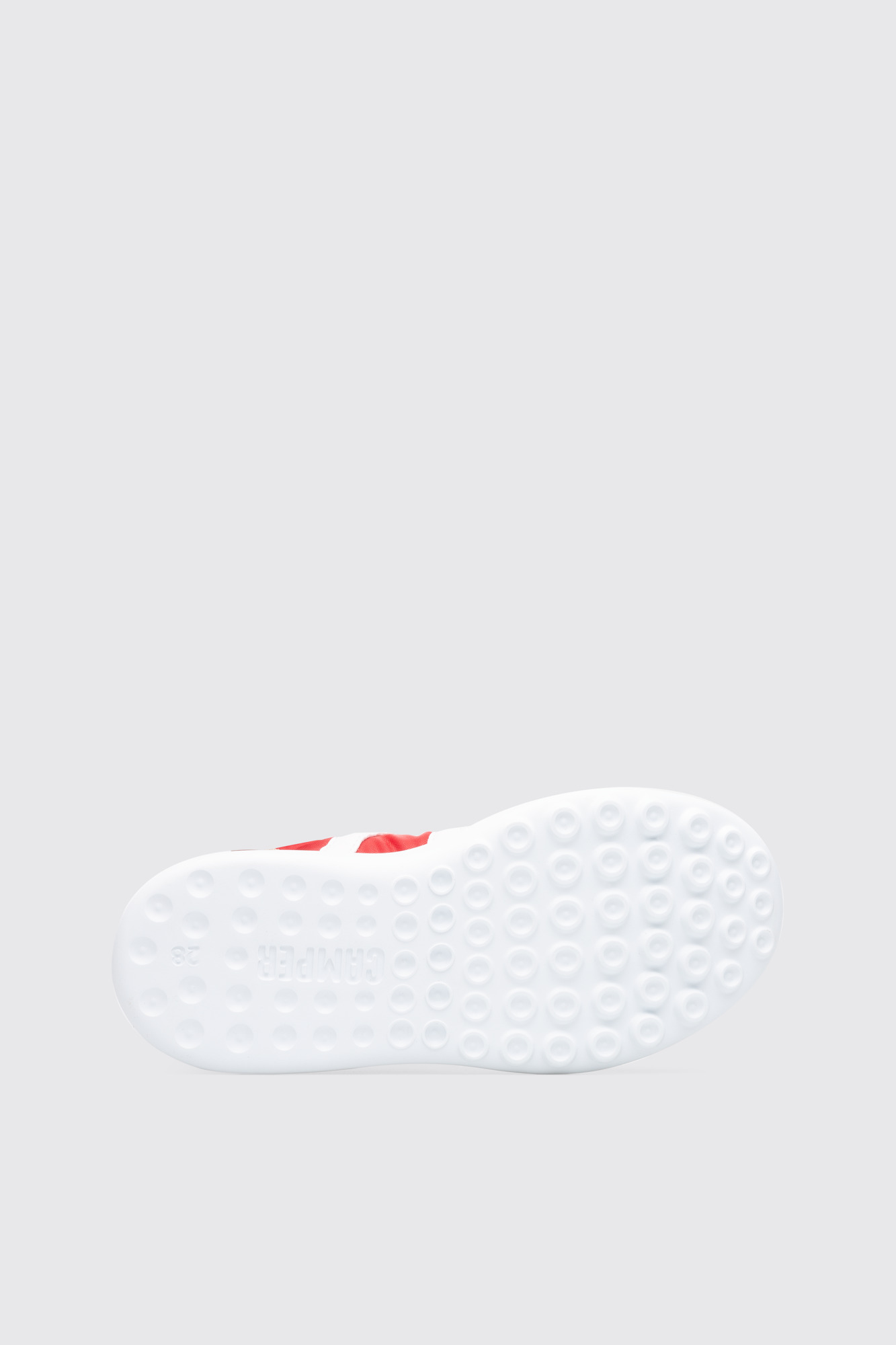 Driftie Red, white and beige kids’ sneaker - Image 5