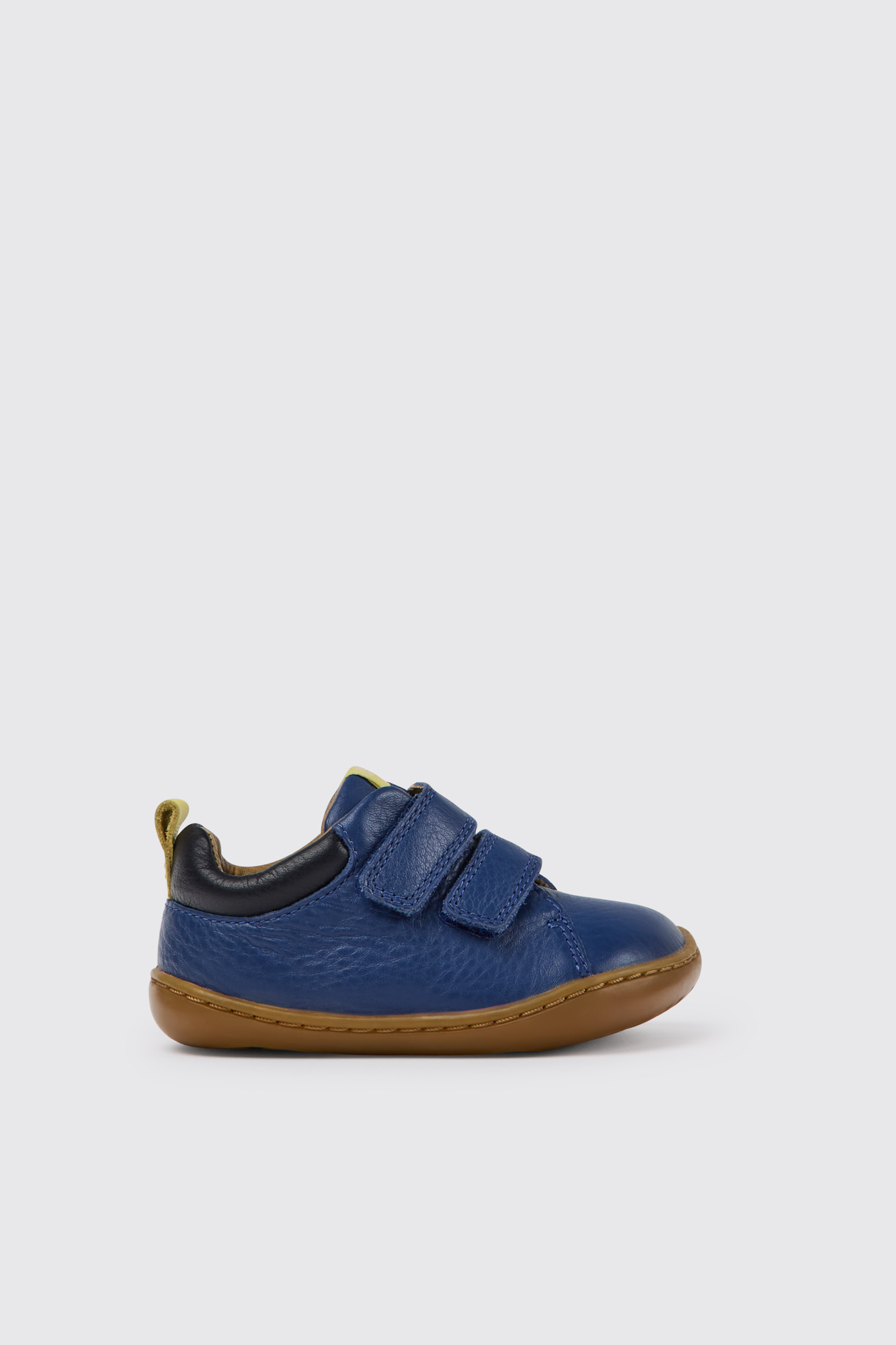 Peu Blue leather shoes for kids - Image 5