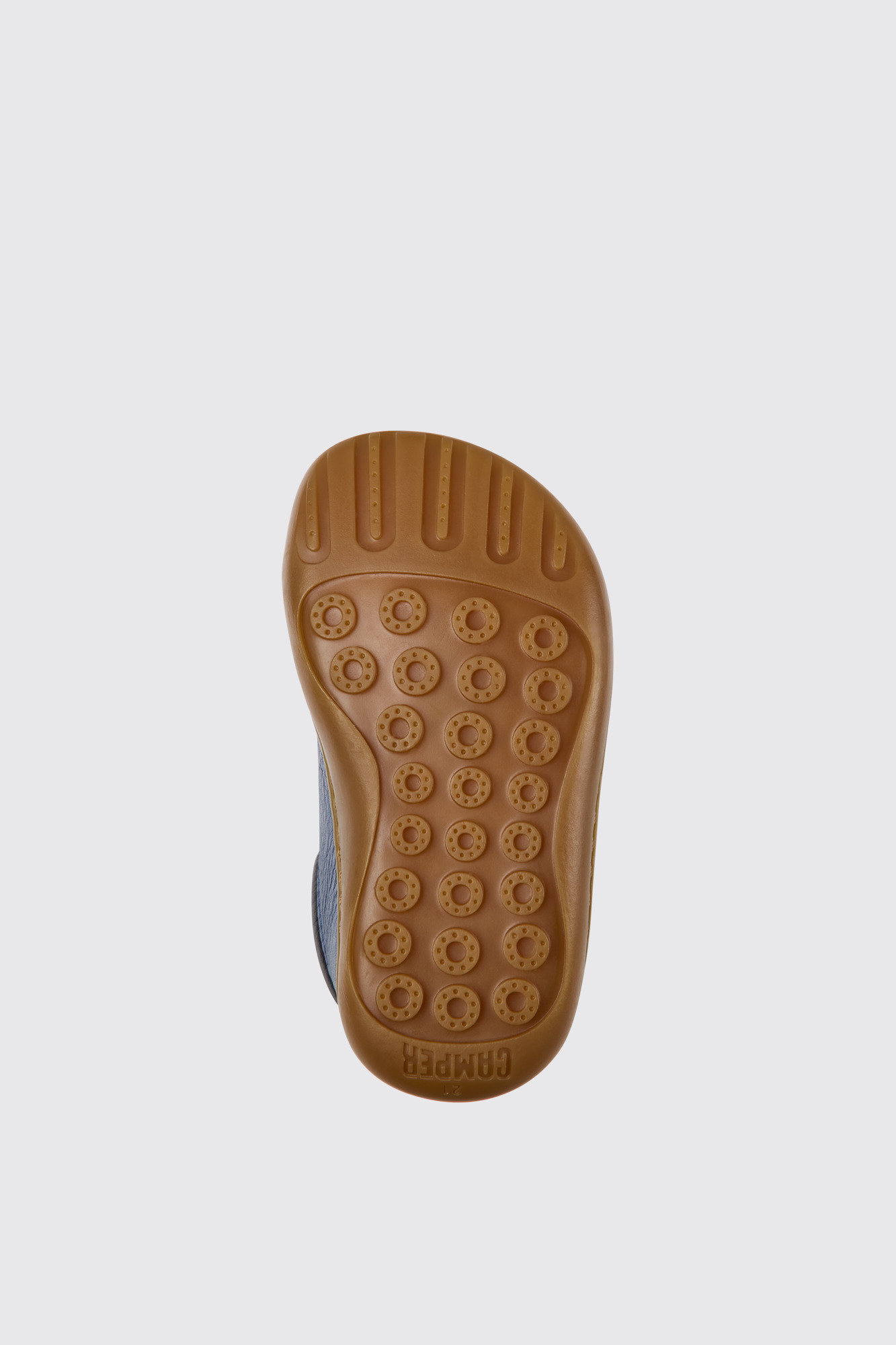 Peu Blue leather shoes for kids - Image 4