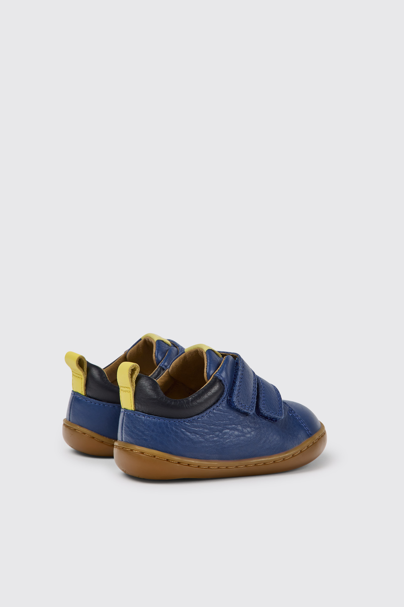 Peu Blue leather shoes for kids - Image 2