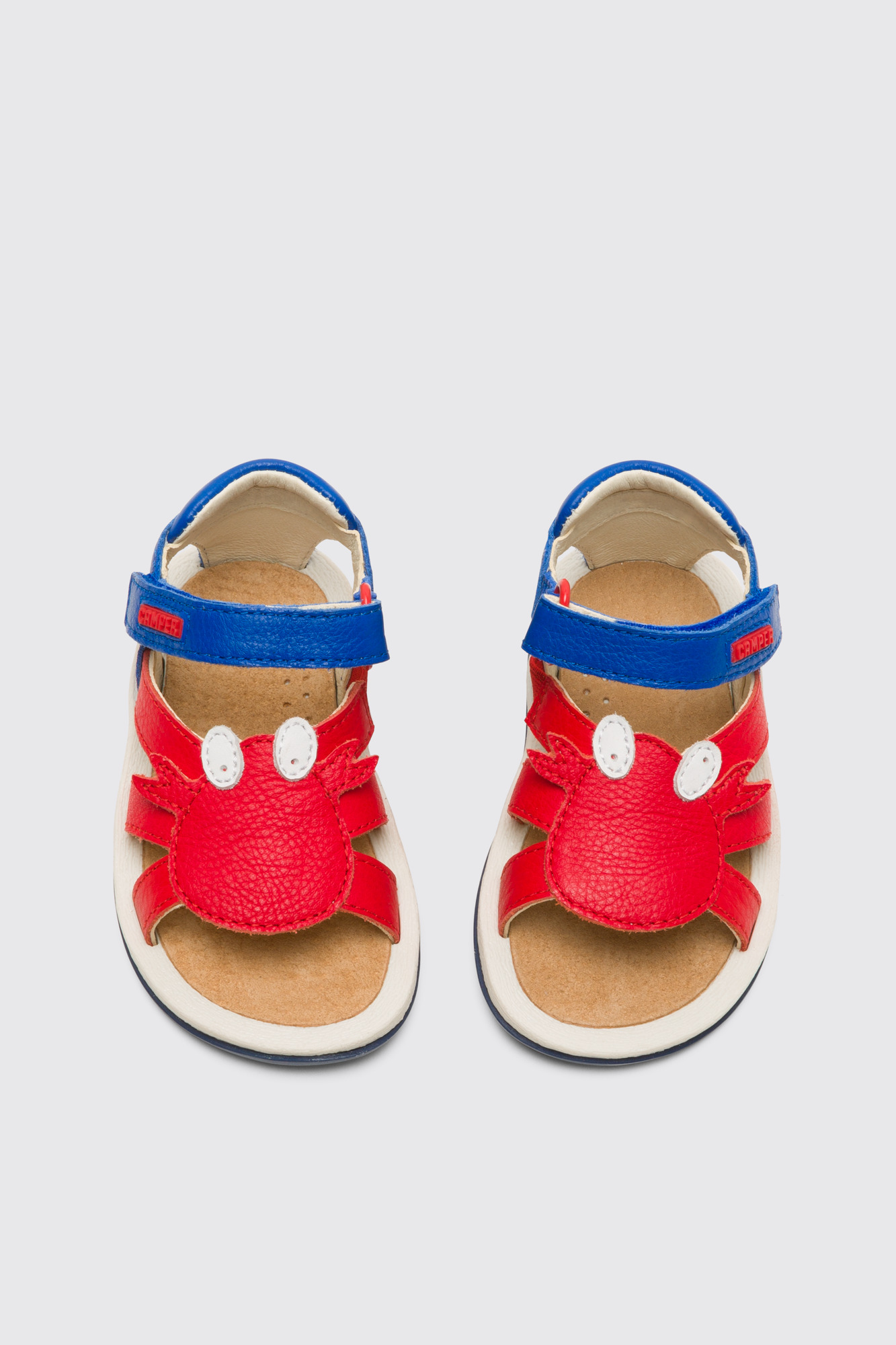 Twins Red TWINS sandal with velcro for kids - Image 4
