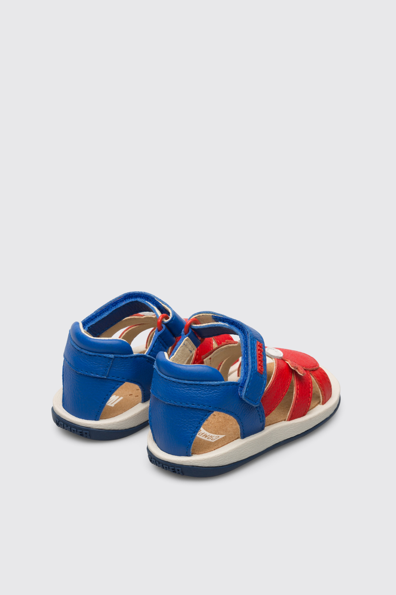 Twins Red TWINS sandal with velcro for kids - Image 3