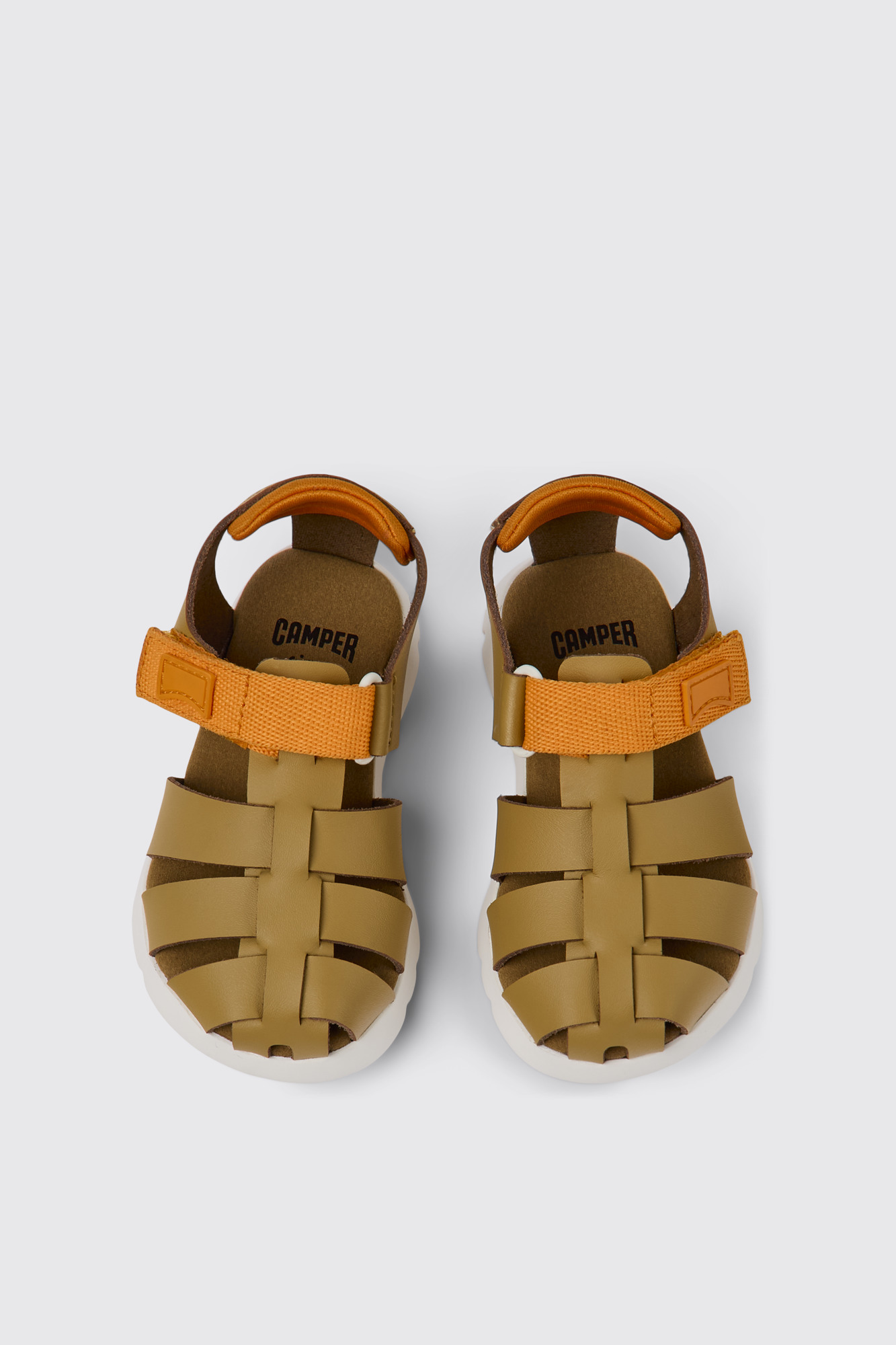Oruga Brown leather sandals - Image 3