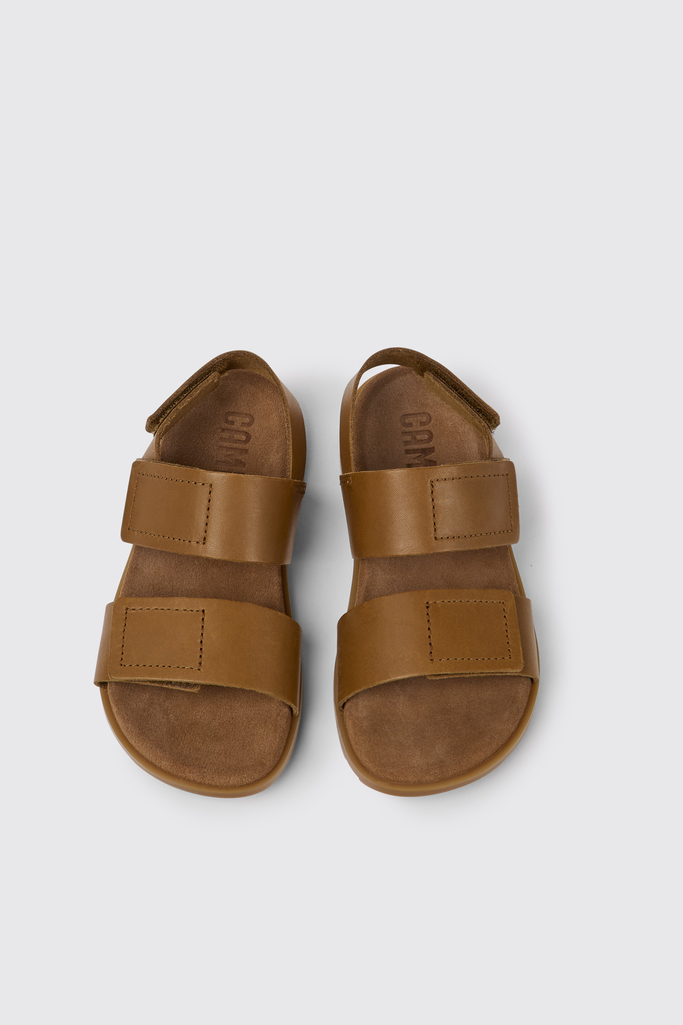 Brutus Sandal Brown leather sandals for kids - Image 3