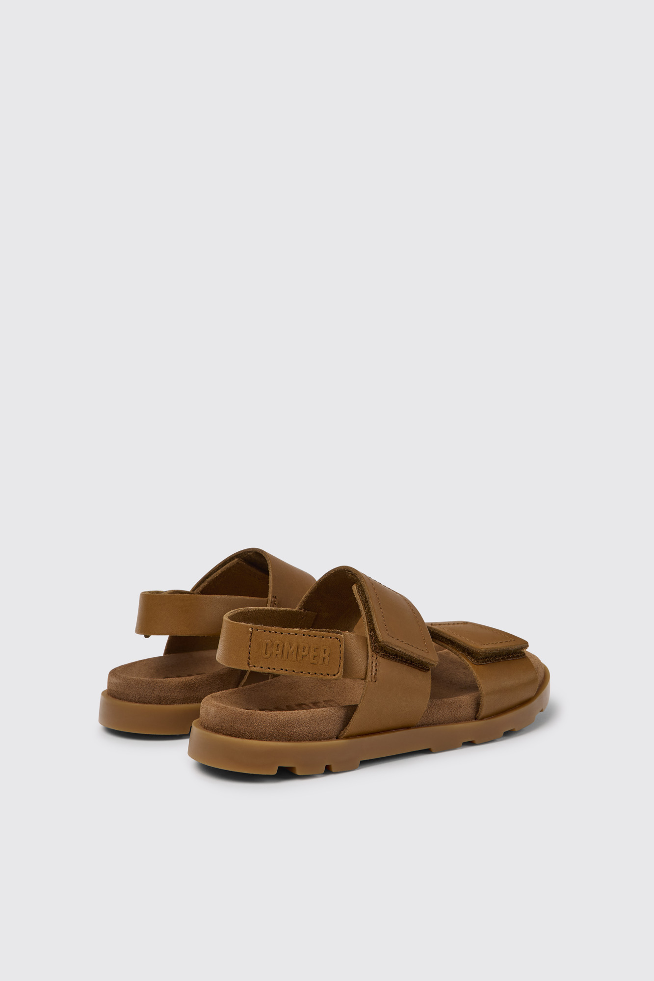 Brutus Sandal Brown leather sandals for kids - Image 2