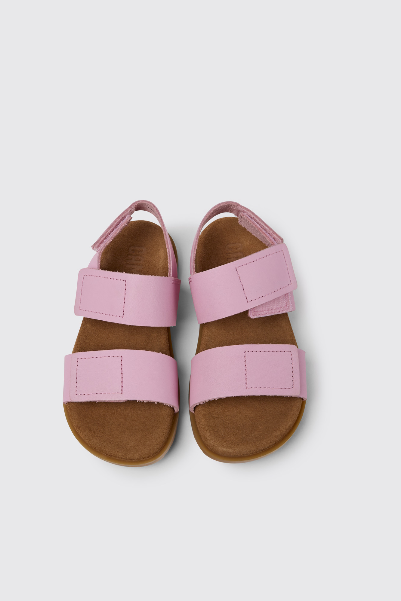 Brutus Sandal Pink leather sandals for girls - Image 3