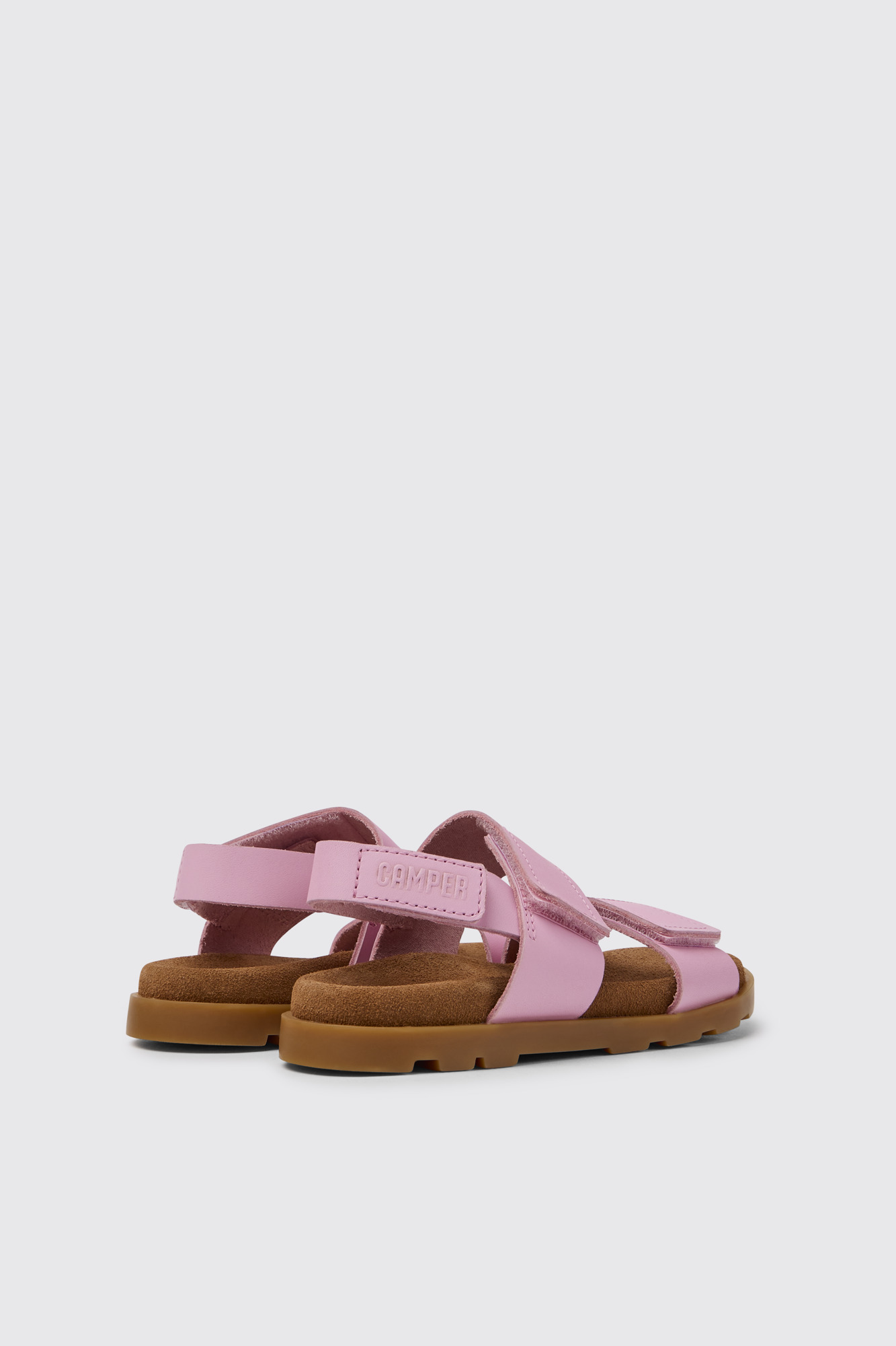 Brutus Sandal Pink leather sandals for girls - Image 2