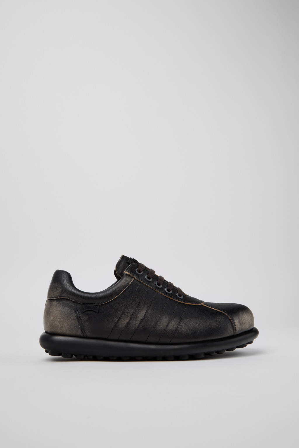Pelotas Gray Leather Shoes for Men. - Image 3