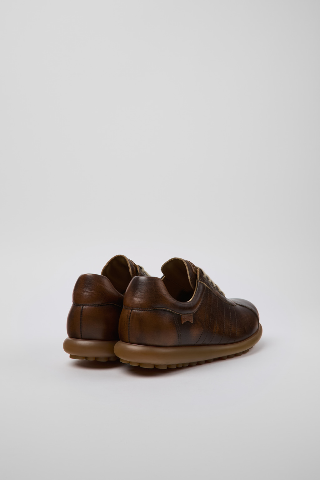 Pelotas Brown Leather Shoes for Men. - Image 3