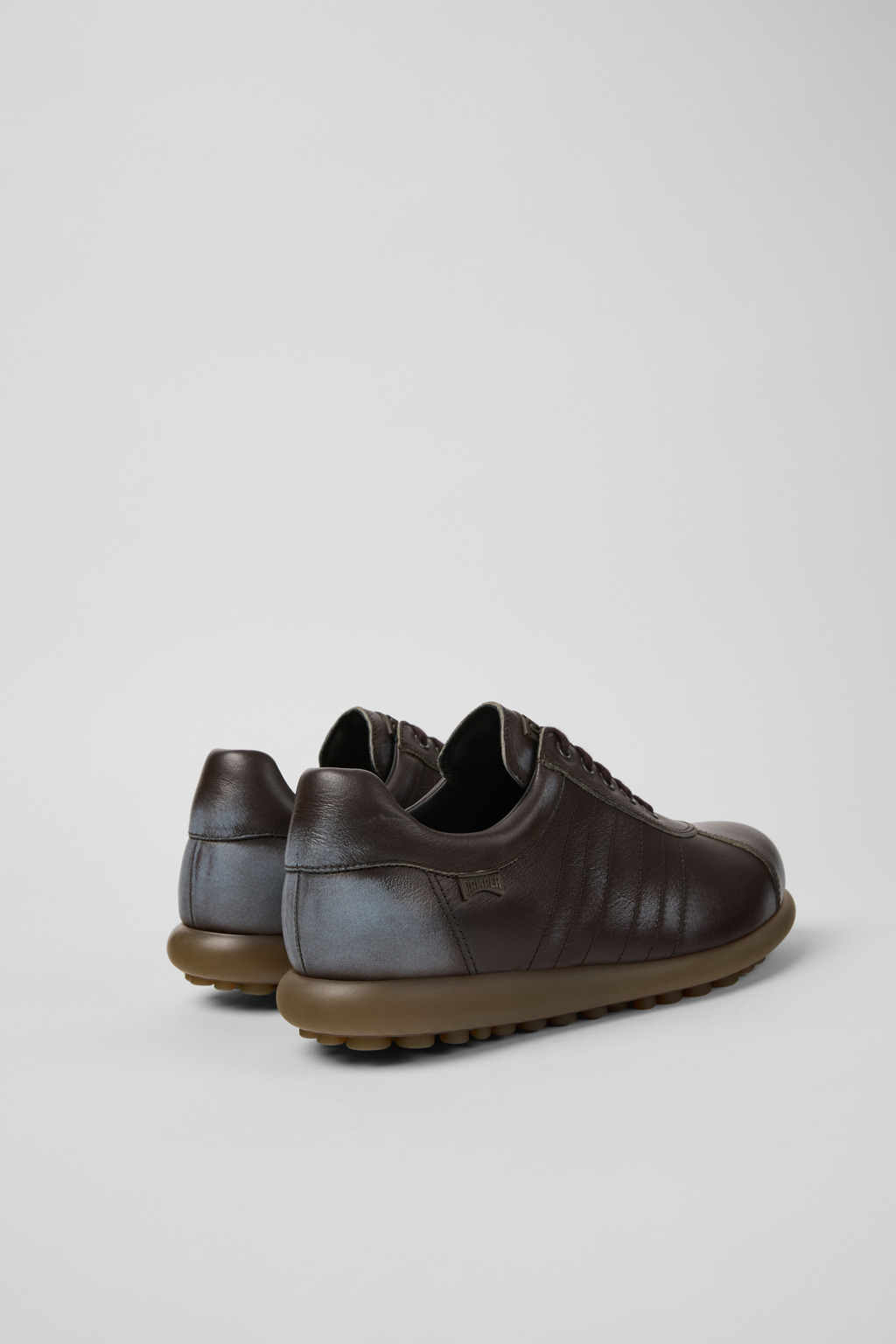 Pelotas Brown Leather Shoes for Men. - Image 3