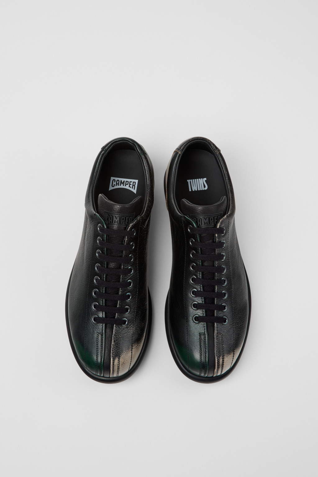 Twins Multicolor Leather Shoes for Men. - Image 4