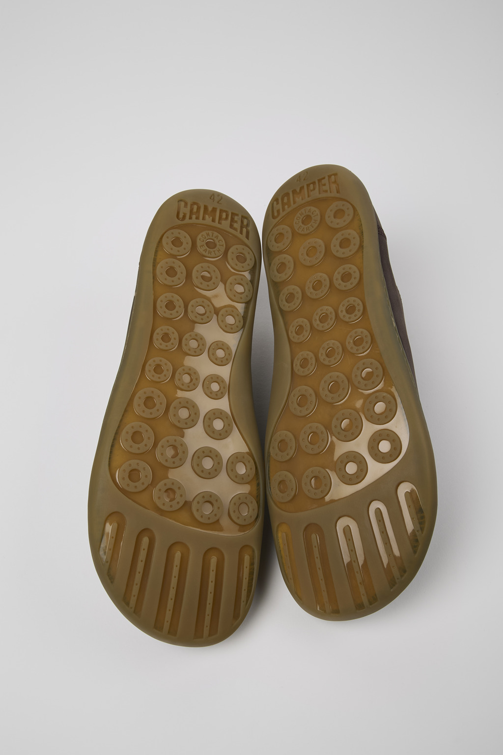 Peu Brown Nubuck Leather Shoes for Men. - Image 5
