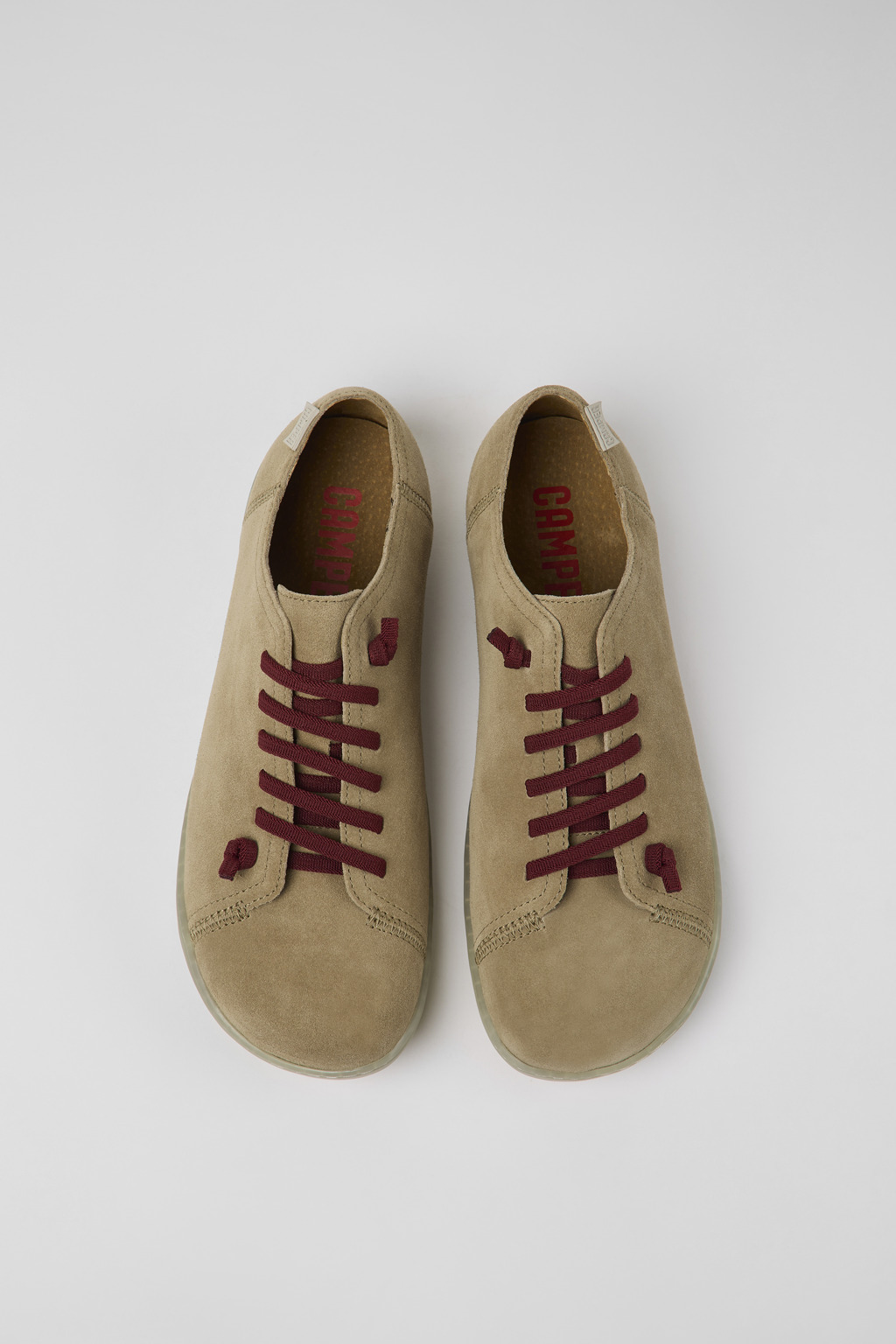 Peu Beige nubuck shoes for men - Image 4