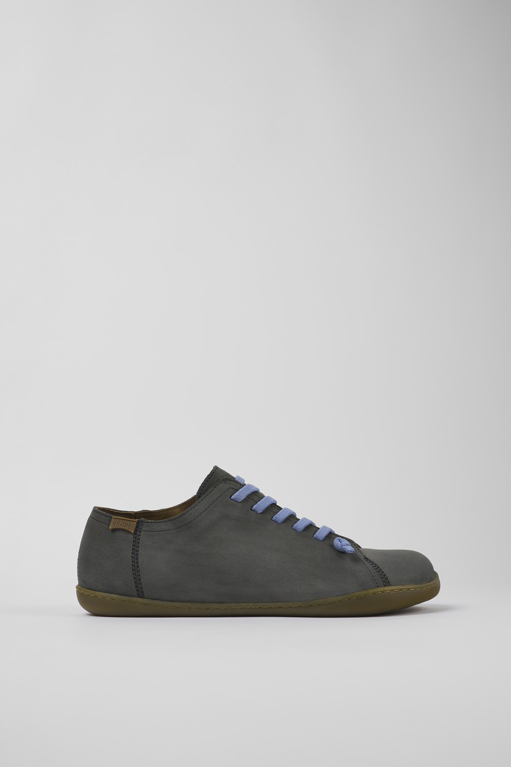 Peu Gray Nubuck Shoes for Men - Image 2