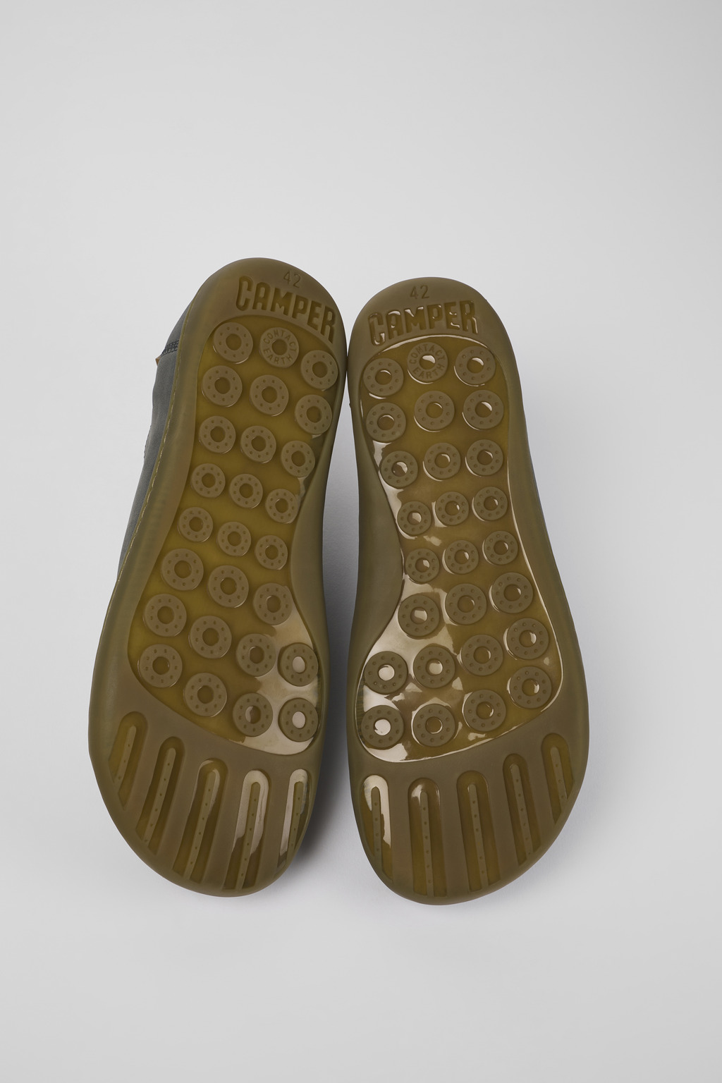 Peu Gray Nubuck Shoes for Men - Image 5