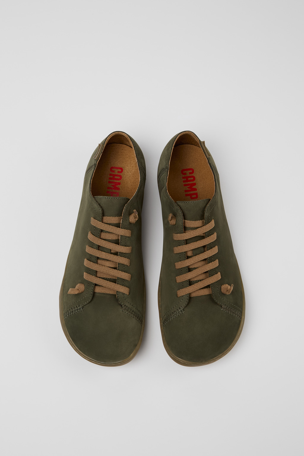 Peu Green nubuck shoes for men - Image 4