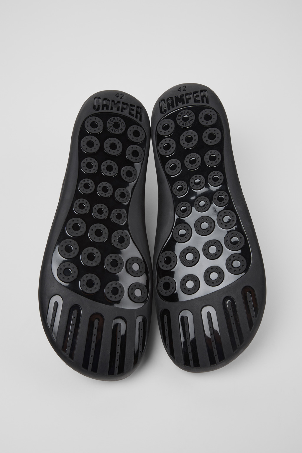 Twins Black Leather Shoes for Men. - Image 5