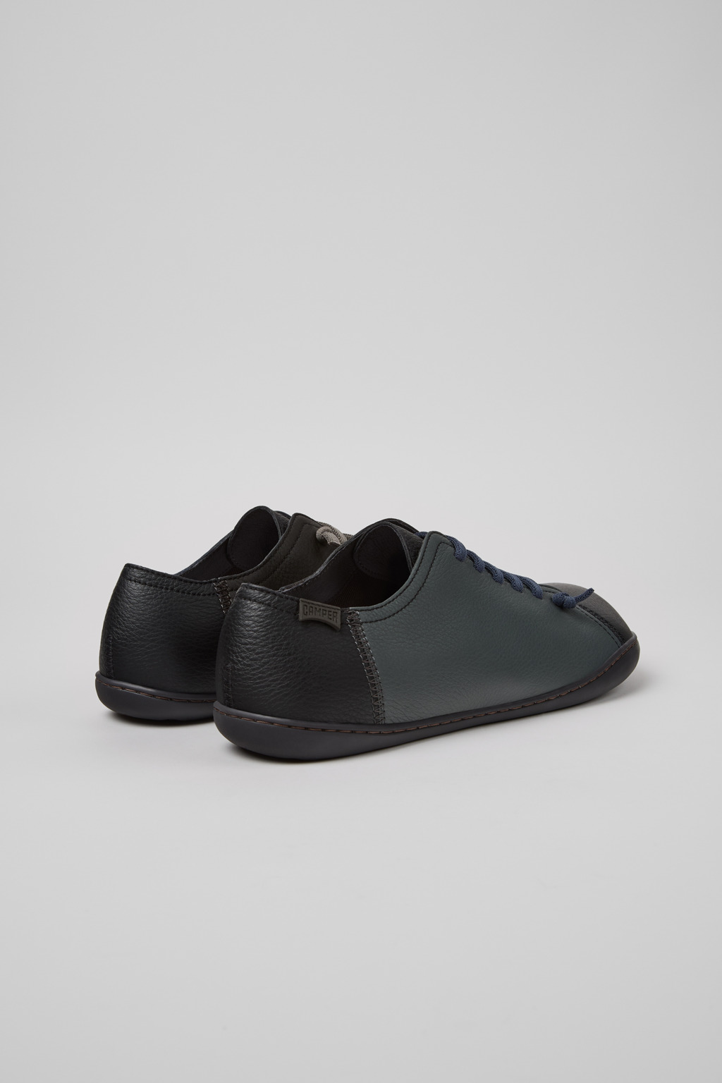 Twins Black Leather Shoes for Men. - Image 3