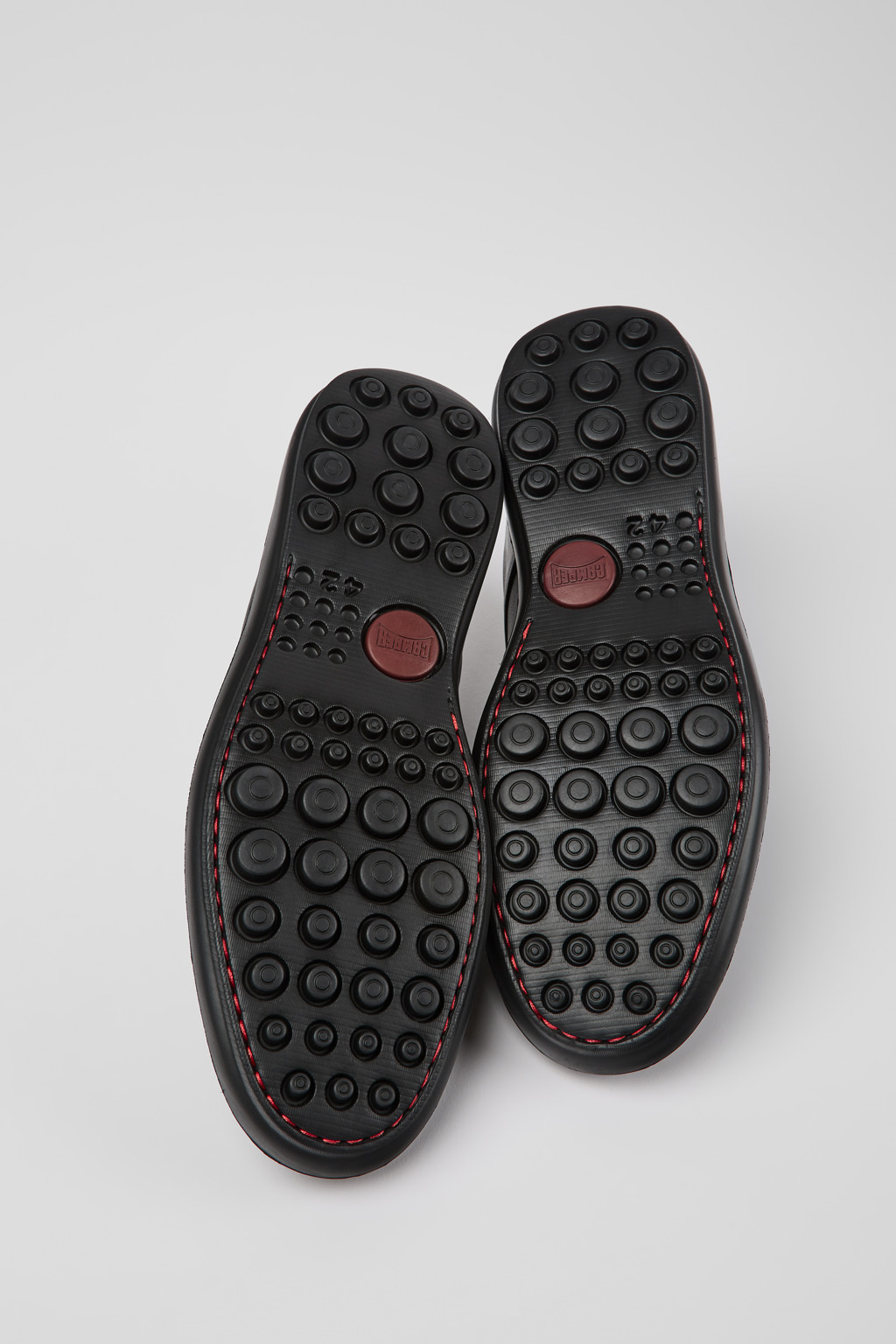Atom Work Black Leather Shoes for Men. - Image 5