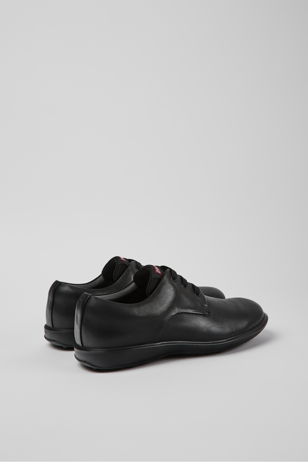 Atom Work Black Leather Shoes for Men. - Image 3