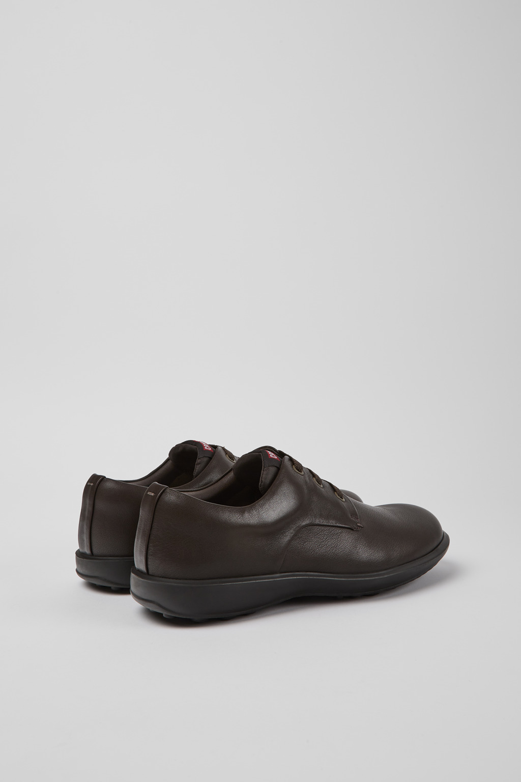 Atom Work Brown Leather Shoes for Men. - Image 3