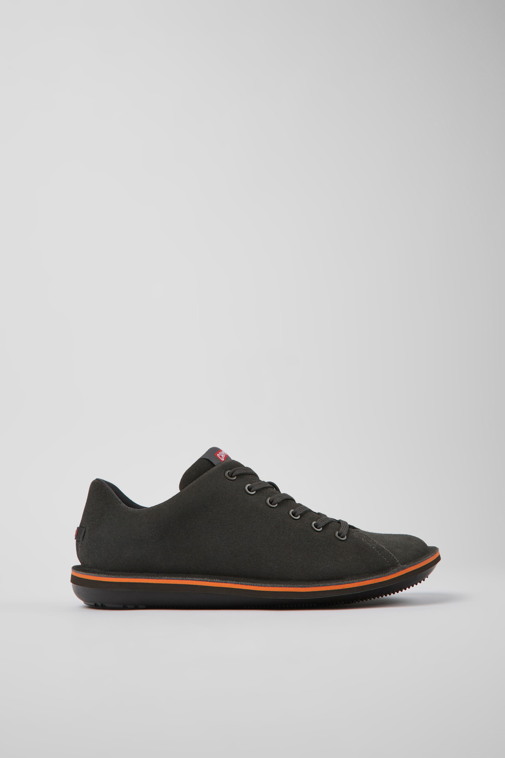 Beetle Gray Suede Leather Shoes for Men. - Image 2
