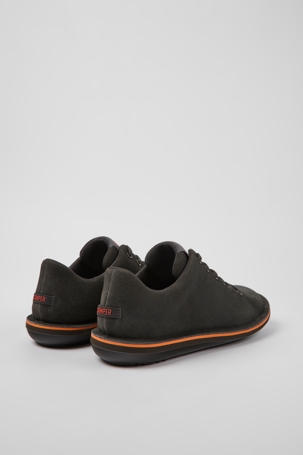 Beetle Gray Suede Leather Shoes for Men. - Image 3