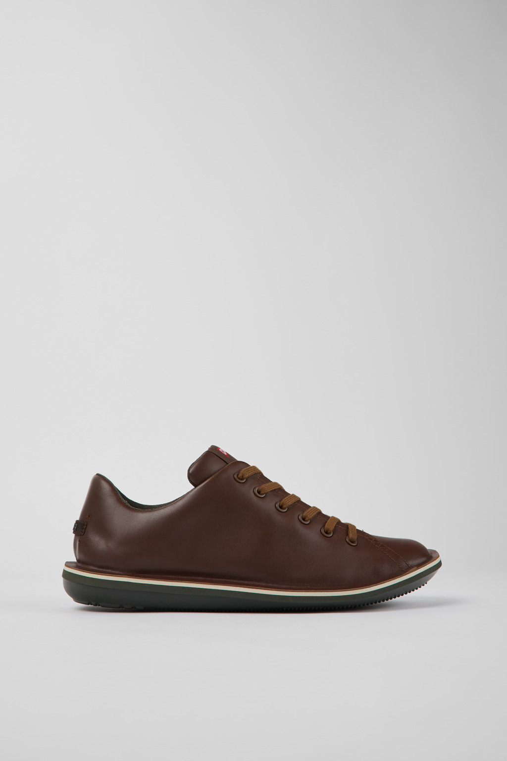 Beetle Brown leather shoes for men - Image 2
