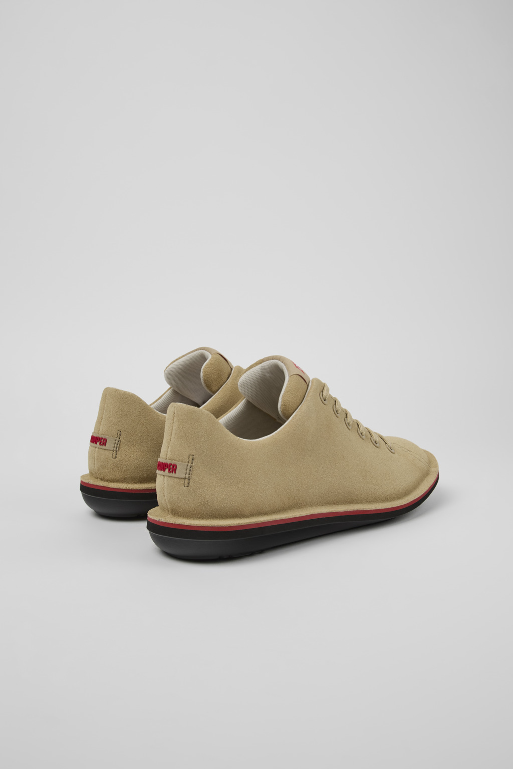 Beetle Beige Leather Shoe for Men - Image 3