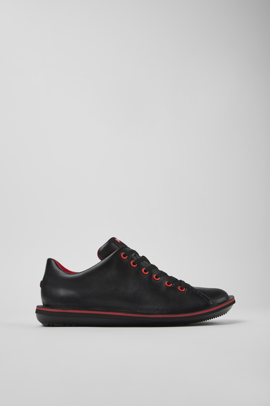 Beetle Black Leather Shoes for Men. - Image 2