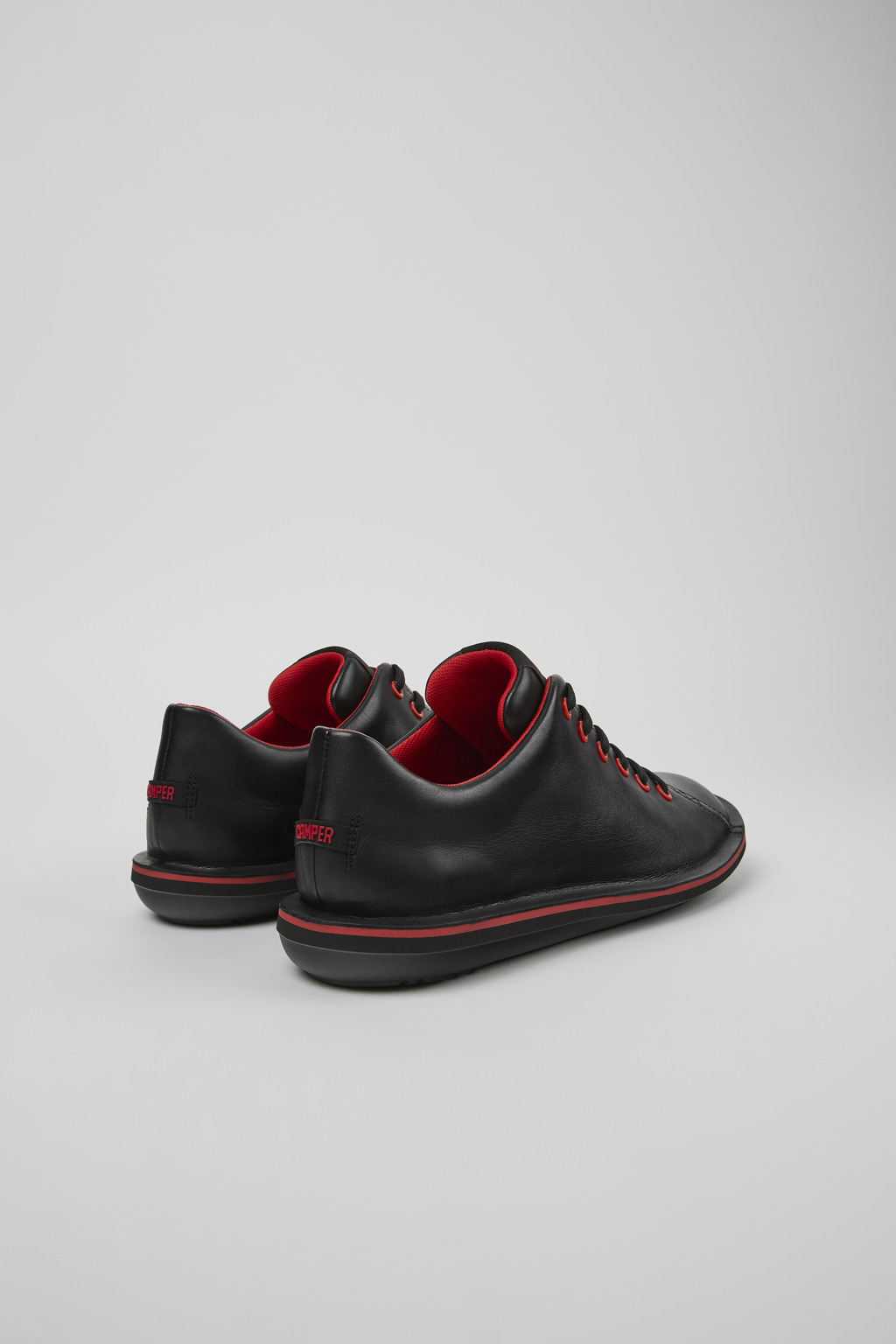 Beetle Black Leather Shoes for Men. - Image 3
