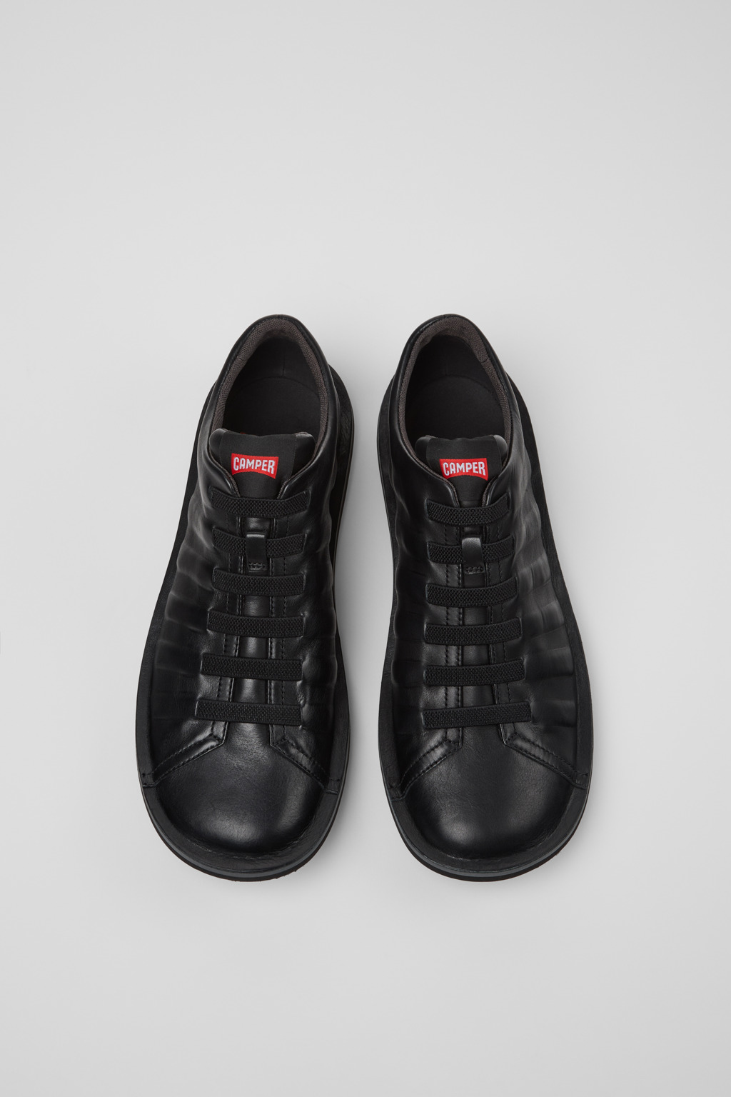 Beetle Black Leather Shoes for Men. - Image 4