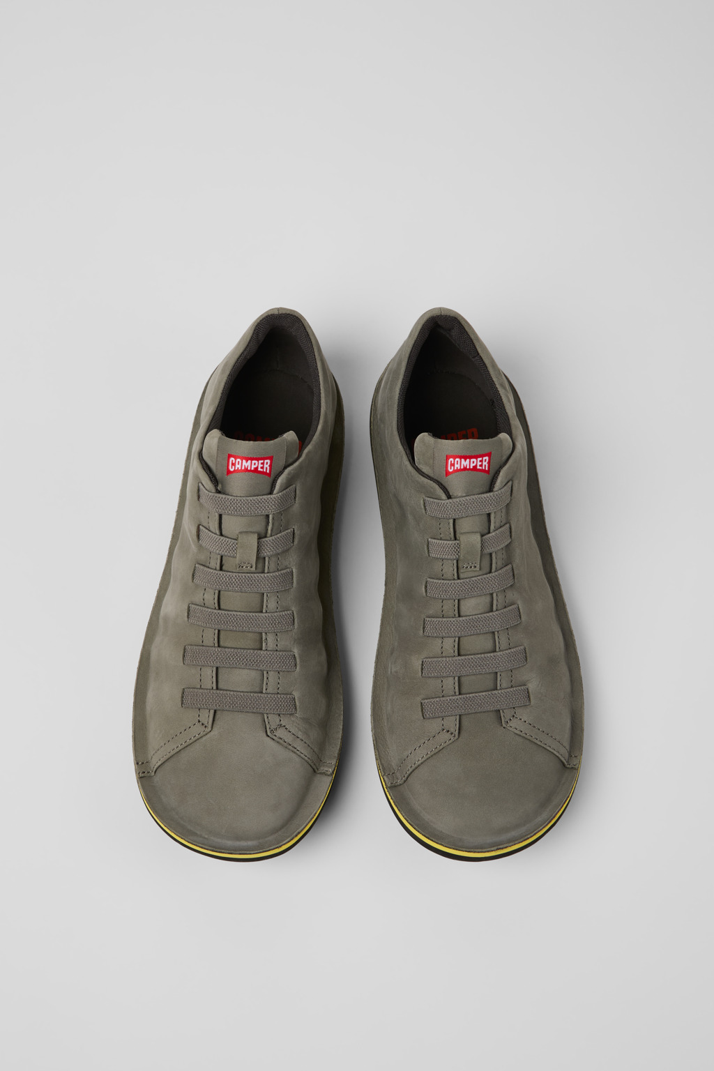 Beetle Gray Nubuck Leather Shoes for Men. - Image 4