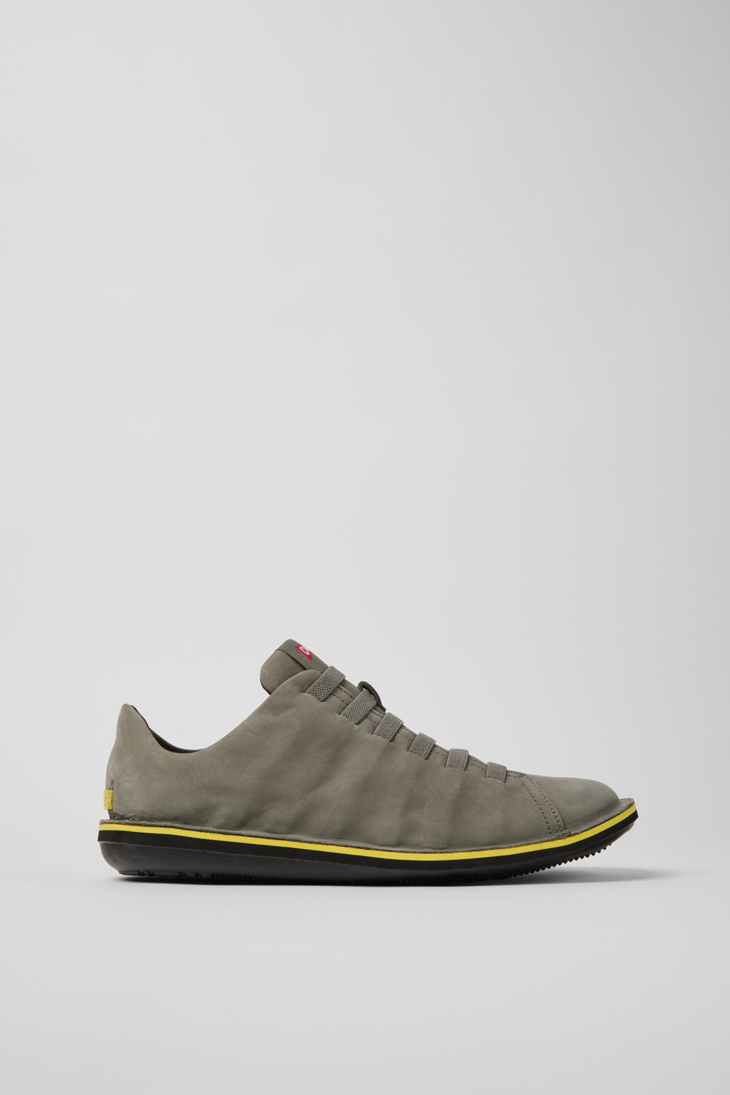 Beetle Gray Nubuck Leather Shoes for Men. - Image 2