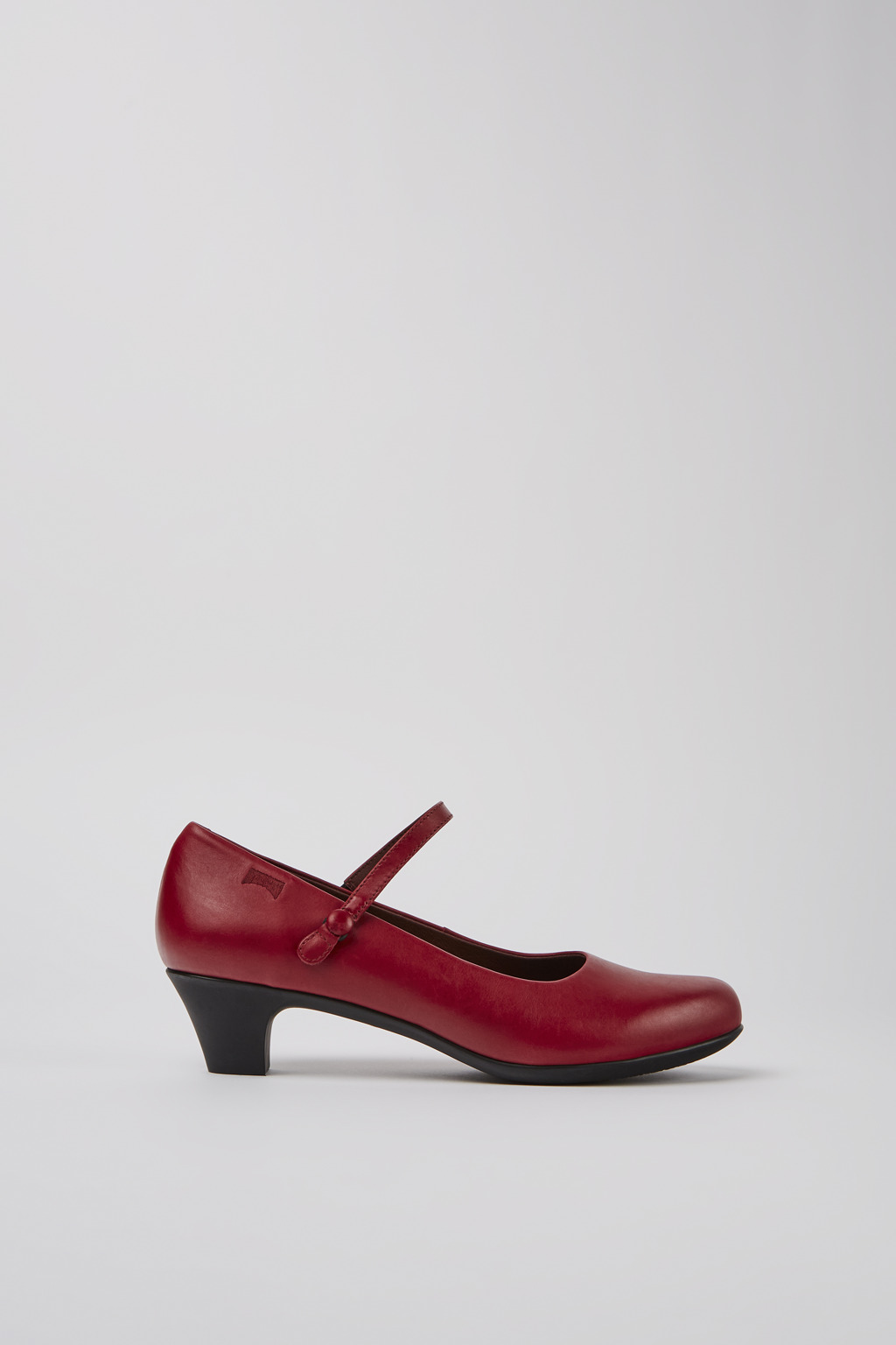 Helena Red Leather Shoes for Women. - Image 2