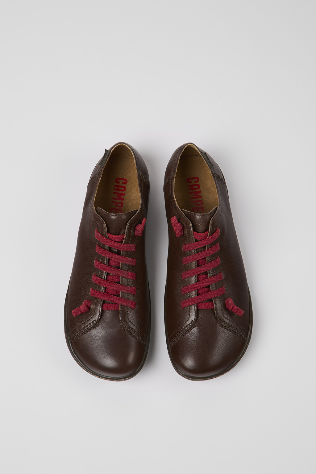 Peu Brown leather shoes for women - Image 4