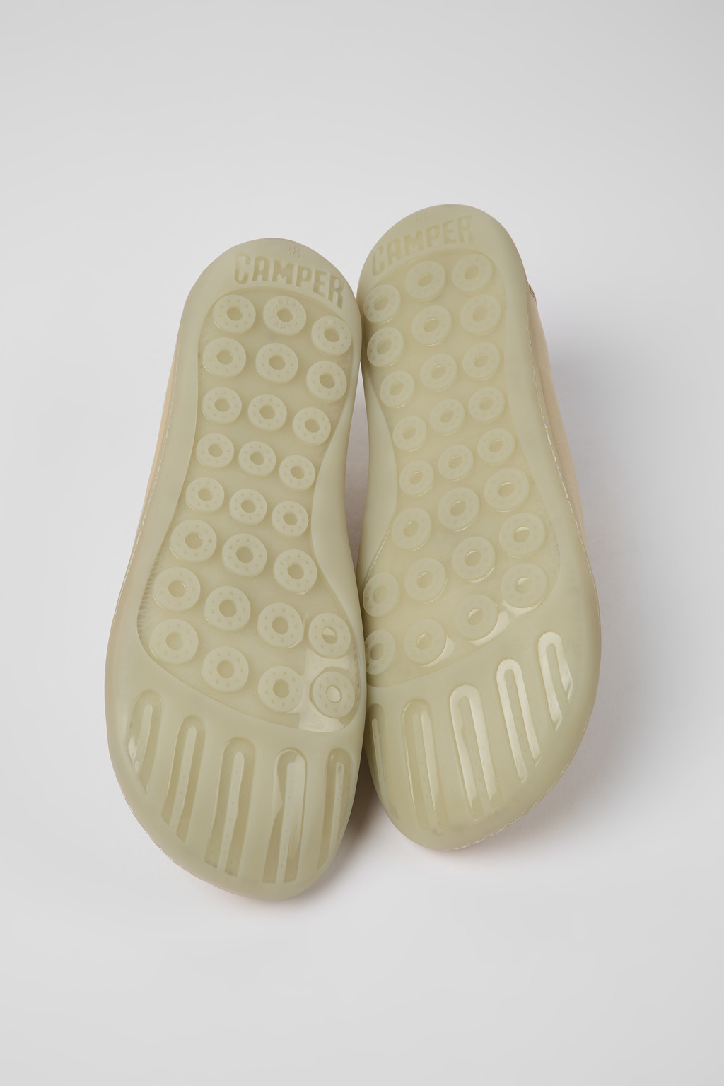 Peu Beige leather shoes for women - Image 5