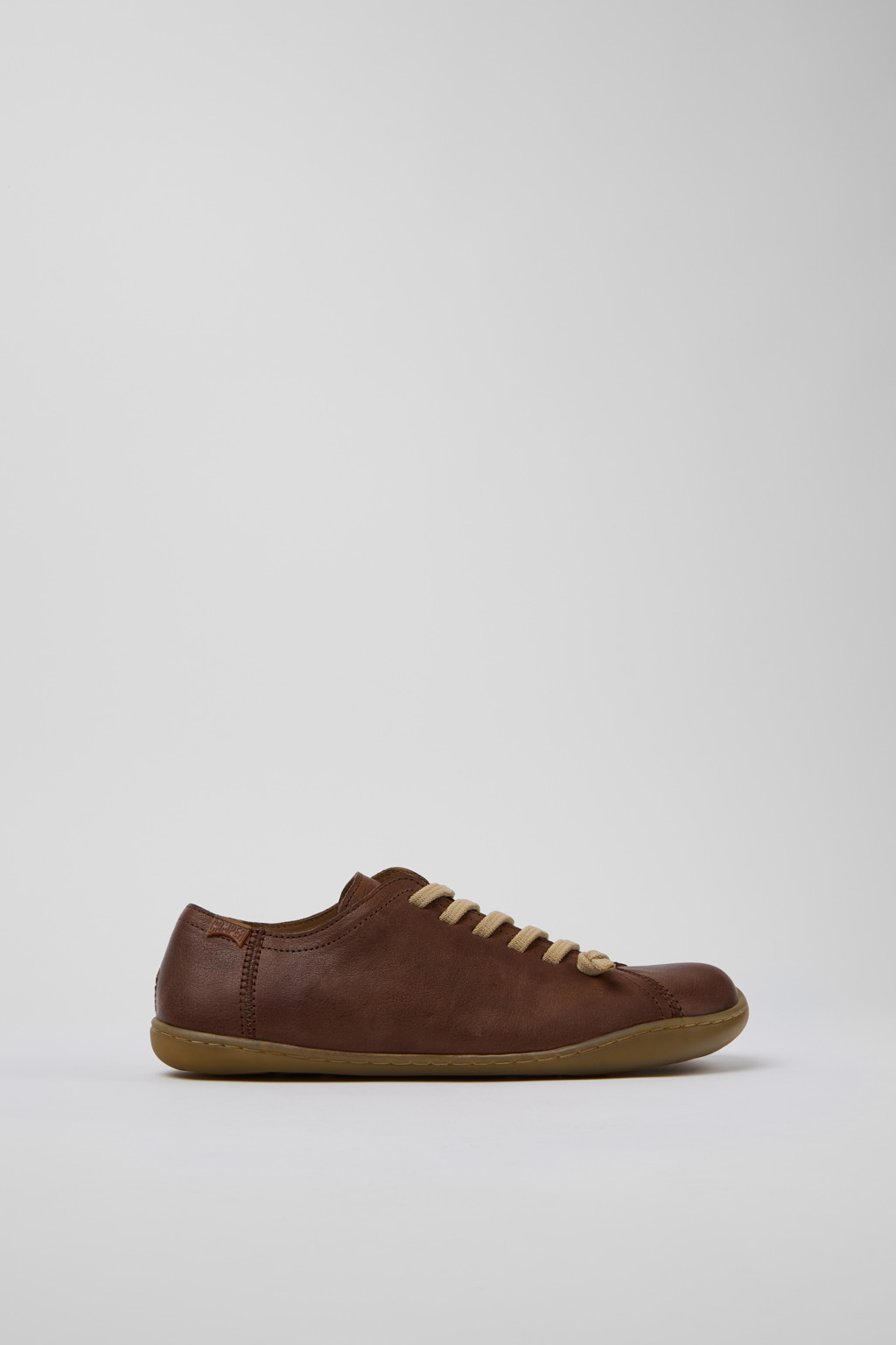 Peu Brown Leather Shoes for Women. - Image 2