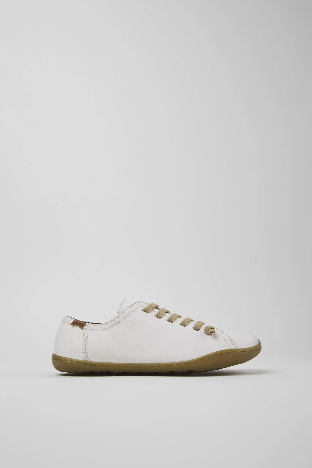Peu White Leather Shoes for Women - Image 2