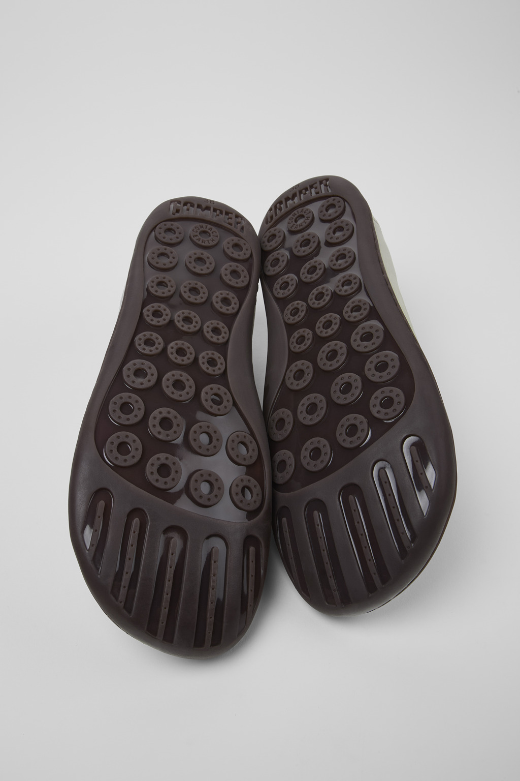 Peu Gray Leather Shoes for Women - Image 5