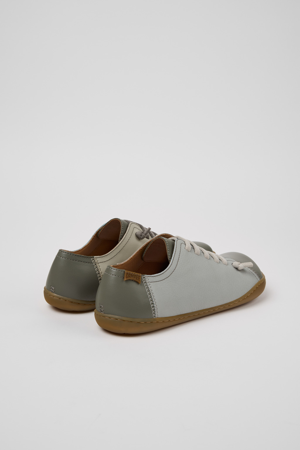 Twins Black Leather Shoes for Women. - Image 3