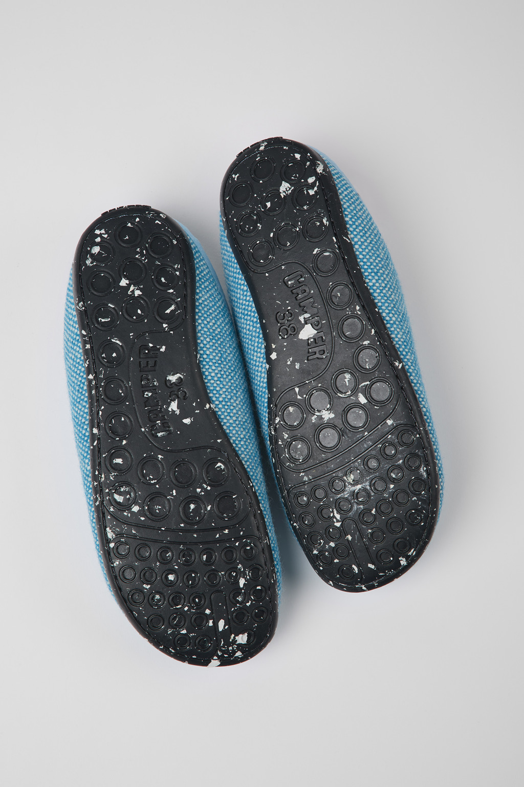 Wabi Blue wool and viscose slippers for women - Image 5