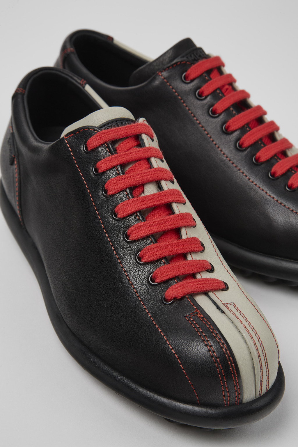 Twins Multicolored Leather Shoes for Women - Image 6