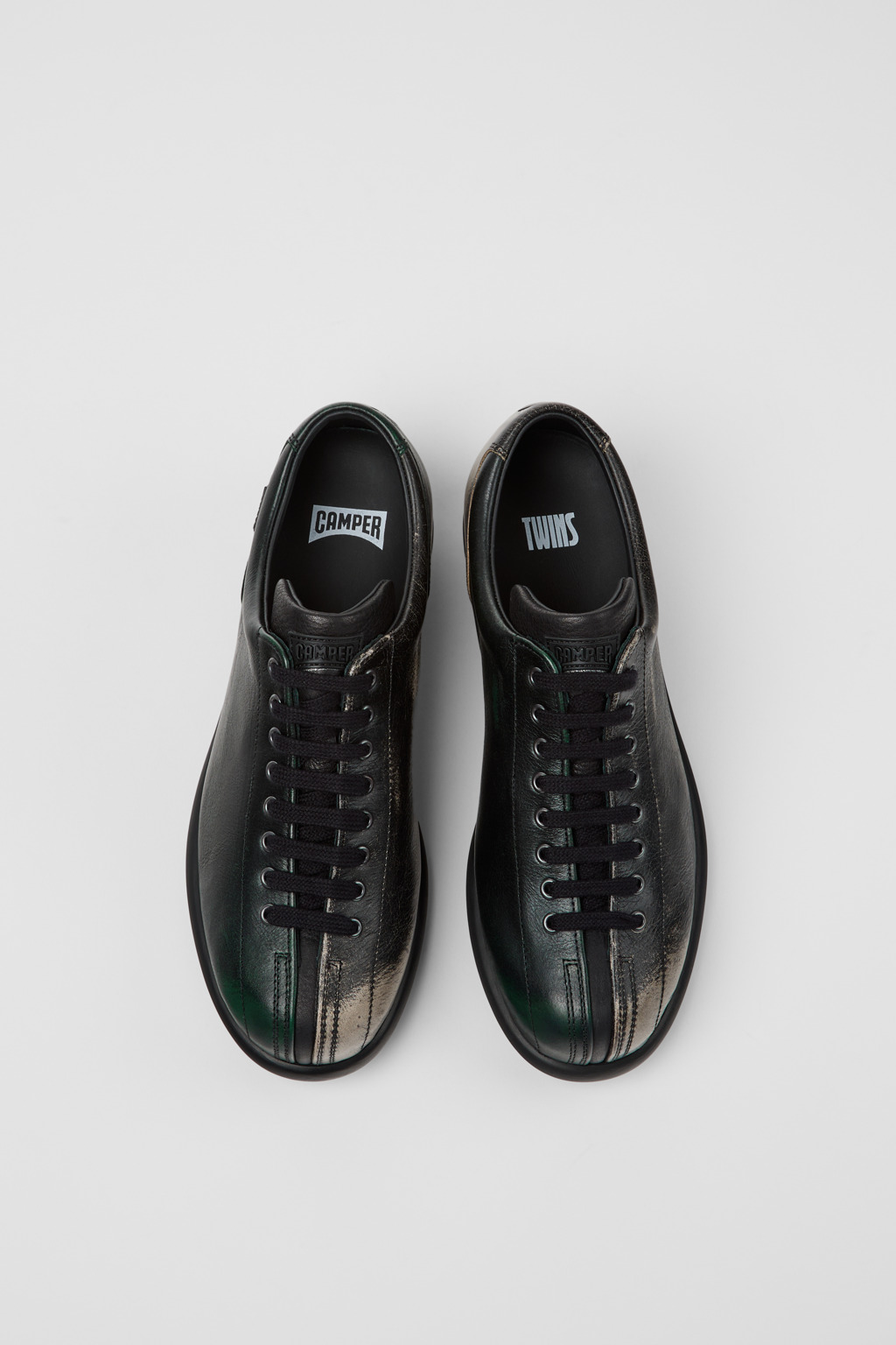 Twins Multicolor Leather Shoes for Women. - Image 4