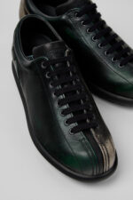 Twins Multicolor Leather Shoes for Women.